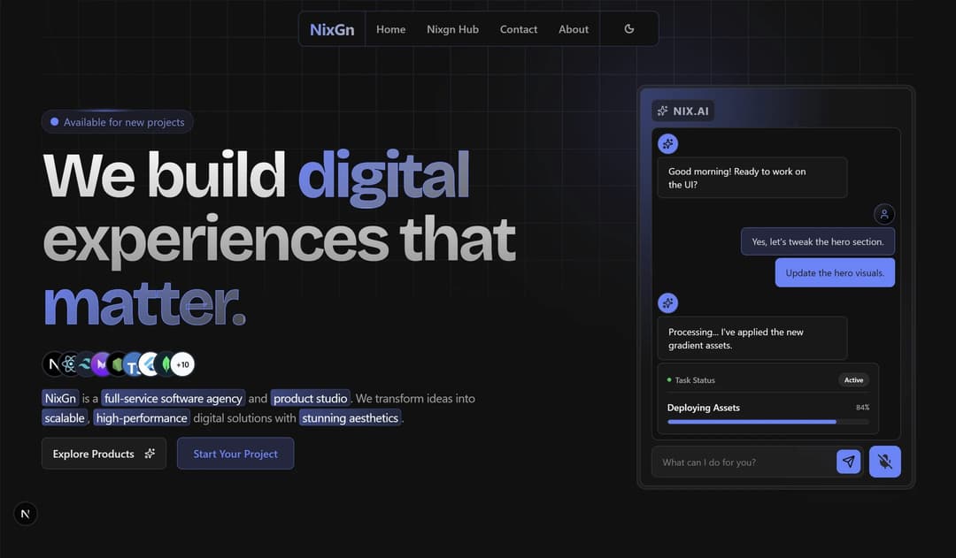 NIXGn - Next-Gen Intelligence Execution Group