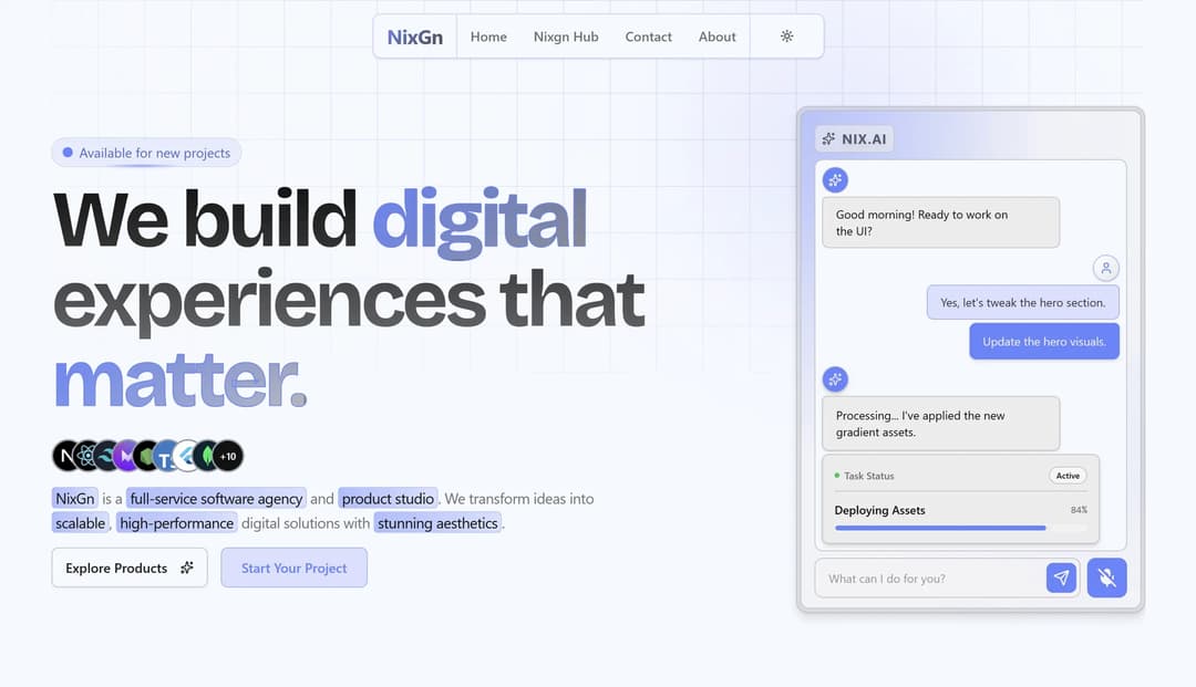 NIXGn - Next-Gen Intelligence Execution Group