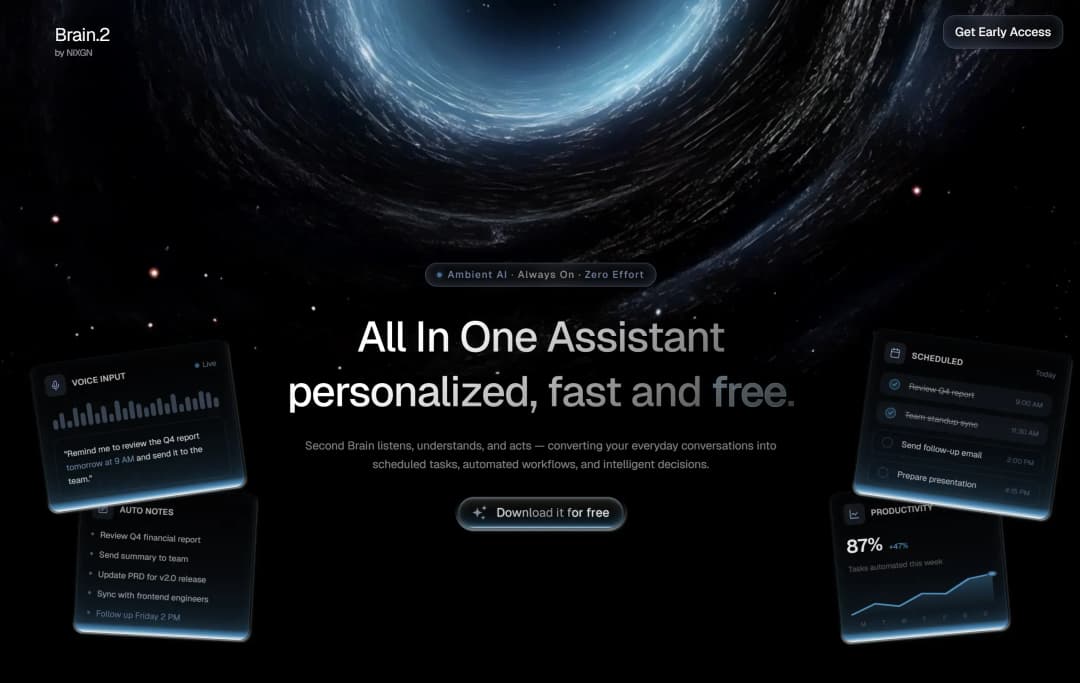 Brain.2 - AI that listens, understands and acts